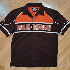 Harley-Davidson Men's Button Down Shirt, Medium